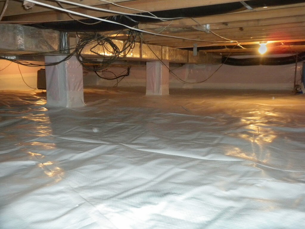 Flooded, Muddy & Moldy Crawlspace | Stoutsville Ohio Home | Gives Owners Headaches