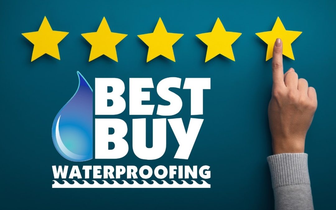 What happens after we finish your waterproofing project? 5-Star Customer Service happens