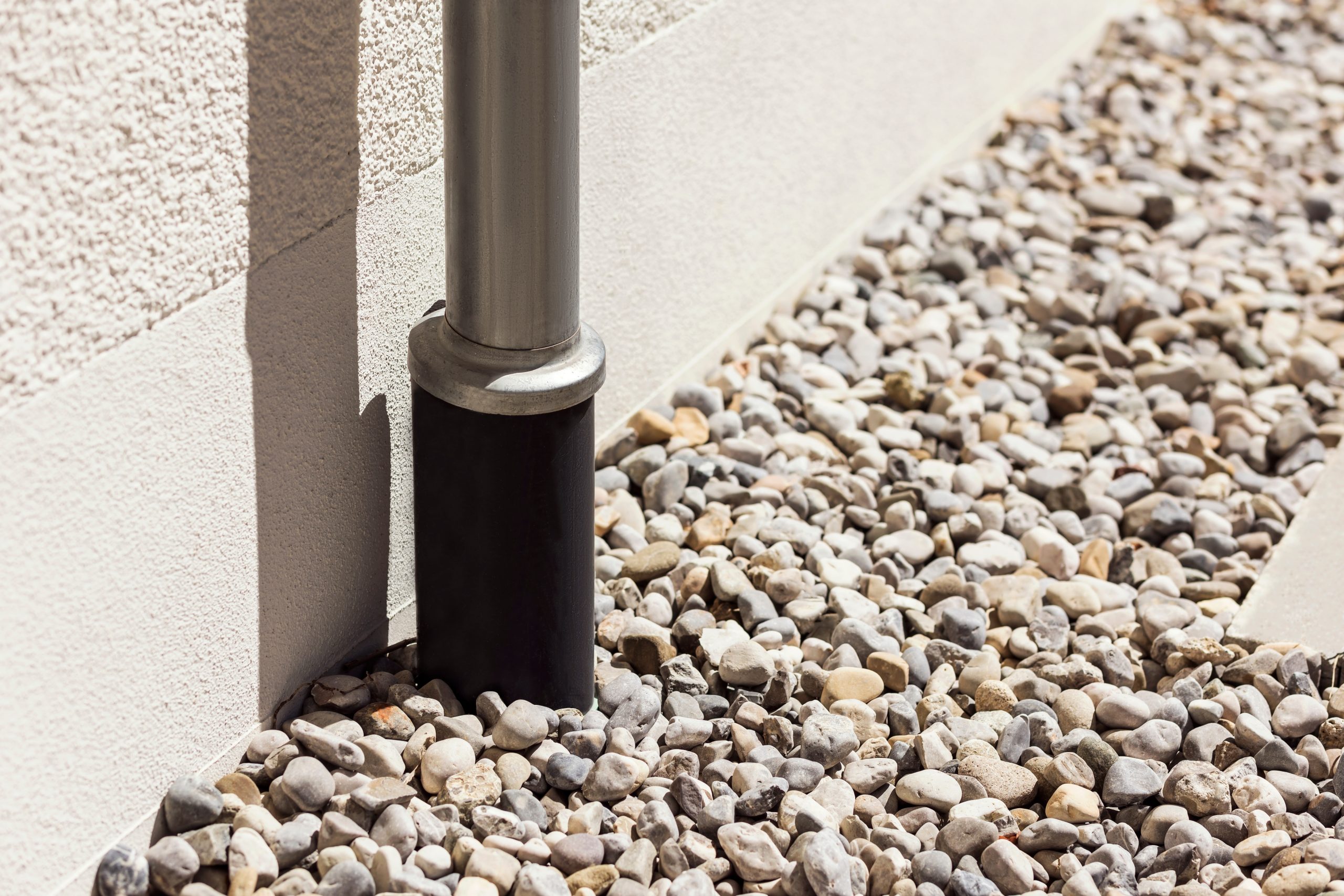 Drainage System and Sealing Solution on the exterior of a home